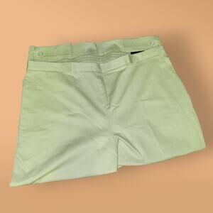 Alfred Dunner Cream Wide Leg Pants